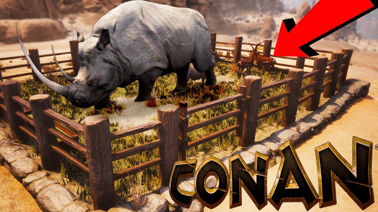 【Conan Exiles】ペット・動物の飼育法実装！卵の育成・ペットの育て方とゲージ別の動物ペットフードやり方(コナンアウトキャスト