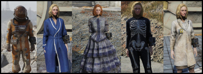 フォールアウト76 おしゃれな防具 装備 服 ドレス スーツ一覧 見た目と効果 鎧 服装編 Fallout 76 Pcゲーマーのレビューとエミュレーター