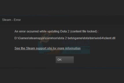 Steamでアップデート中に コンテンツファイルはロックされています とエラーが発生しゲームが起動できない場合の対策 直し方 Pcゲーマーのレビューとエミュレーター