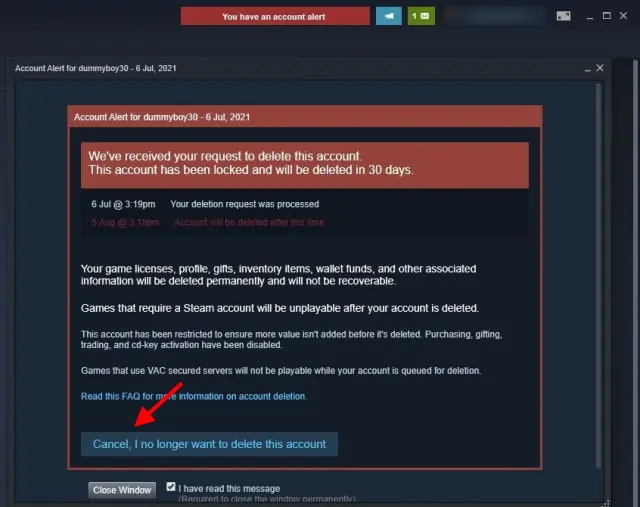 Steamアカウントの削除方法のやり方 データを完全に削除したい方向け Pcゲーマーのレビューとエミュレーター